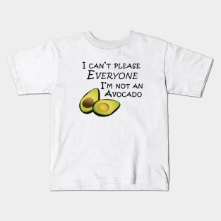 I'm Not An Avocado Kids T-Shirt